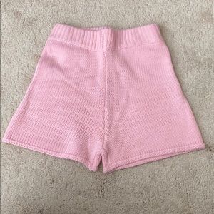 Beginning Boutique Cableknit Shorts